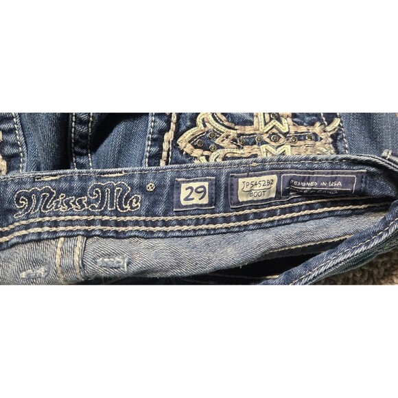 Miss Me Bootcut Jeans Low Rise size 29 Tall - Picture 4 of 8